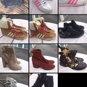 Girls shoes all women’s size 9